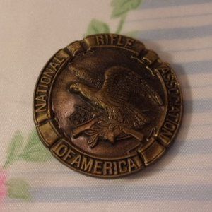 Bronze NRA Pin National Rifle Association